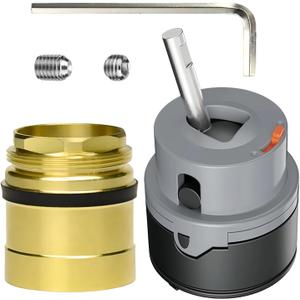 RP50587 Cartridge to Fix Leaks for Delta Single Handle Kitchen & Bathroom Faucets - Replacement for 36mm DIAMETER Seal Models, Includes RP51503 Bonnet Nut