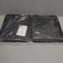 12.7-Inch Nonstick Baking Sheets & Cookie Trays for Oven, 2-Pack PFOA Free Baking Pans Set (Black)