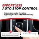Auto Start Stop Eliminator for Hyundai Santa Fe 2019 2020 Engine Auto Stop Disabler - Plug Play/Error Free Accessories