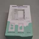 Outlet Cover BOX Baby Proofing (1-Pack) Patented Dual-Lock for Much Better Toddler Proofing, Easy Operation, Simple 3 Step Install with Included Screws. Provides Extra Space Inside for Plugs,Adapters (White)