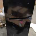 Midea MERM45S3ABB 4.5 Cu Ft Double Door Refrigerator Black, Cubic feet
