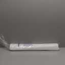 No Tools No Drill Cordless Roman Shades for Indoor Windows 100% Blackout, for Window Size 25" W  64" H White