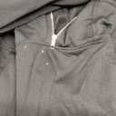 Women's Half Zip Sweatshirts Fleece Stand Collar Long Sleeve Thumb Hole Oversized Pullovers with Pockets, L