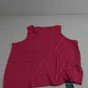 CQC Men's Sleeveless Shirts Gym Workout Running Quick Dry Tank Top Beach Swim Muscle Athletic Shirt (X-Large, Neon Pink)