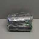 50 Strong Sports Water Bottles Reusable 22 oz BPA-Free Plastic Bottles with Pull Top Cap Made in USA Top Rack Dishwasher Safe Fits Most Bike Cages Brand (Black, 5 Packs)