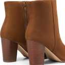 DREAM PAIRS Women's Ankle Boots Chunky Block Heel Booties (8)