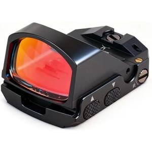 Reflex Red Dot 1x30mm SightOptic Switchable Open/Enclosed Red Dot Scope with 3 MOA Dot & 32 MOA Circle Reticle7 Daylight Levels + 3 Night Vision Levels Brightness SettingsMulti-Coated Glass Lens