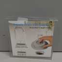 Shower Drain Hair Catcher, Bathtub Drain Cover Hair Trap Strainer Upgraded Protector with Silicone & Stainless Metal Designed for Pop-Up and Regular, Effective Without Slowing Drainage (Gray)