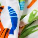 DELEY Girl's Robe Baby Boys Hoodie Robes Toddler Bathrobes for Kids Pajamas Sleepwear (7-8 Years, Zoo)