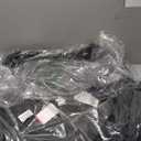 Kate 5x6.5ft(1.5x2m) Collapsible Backdrop Red Black Texture Pop up Backdrops Abstract Reversible Portrait Photography Backgrounds for Photo Video Meeting