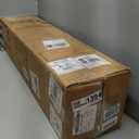 37.4" Plush Corduroy Ottoman, Upholstered Cloud Ottoman for Boneless Couch in a Box, Modular Sectional Couches for Living Room, Compressed Memory Foam, No Assembly Require, Black