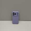 FireNova Magnetic for iPhone 17 Pro Case, Compatible with MagSafe, [Integrated Silicone Camera Control Button] [Camera Protection] Anti-Scratch Microfiber Lining Phone Case, 6.3", Lavender Gray