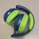 Kids Bluetooth Headphones Active Noise Cancelling,68H Play Time,Lightweight Wireless Foldable Over-Ear Headphone for Kid Toddler,Volume Limited 85/94dB,Headsets with Built-in Mic Blue
