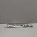 MEXAU Tension Curtain Rod for Windows 27 to 50 InchSilver Spring Tension Rods short curtain rod Adjustable Spring Rod Extendable Tension Rod for Kitchen, Bathroom, Window, Bookshelf.