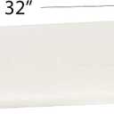 Seachrome P-B320135-NW Replacement Cushion Shower Seat Top Only, White