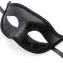 Thmyo Couple Masquerade Masks Set with Holding Stick, Venetian Handheld Party Mask for Women and Men Party Costumes Accessory