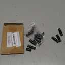 uxcell 12 Pcs Standoff Screws, 1/2" x 1" Stainless Steel Double Head Advertising Screws Wall Standoff Mounts Hardware for Acrylic Glass Sign Holder Wine Glass Rack, Black