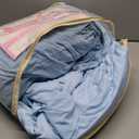 6 Packs Baby Blue Table Clothes for 6 Foot Rectangle Tables, One-Piece Wrinkle Resistant Stretch Spandex Table Covers with Skirt for Event Banquet Wedding Birthday Party