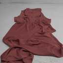 PRETTYGARDEN Women's 2025 Summer Satin Dress Elegant Sleeveless Mock Neck Cocktail Party Maxi Dresses (Large, Brick Red)