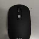 Acer Computer Mouse Wireless, 2.4G Slim USB Wireless Mice with USB Receiver, 800/1200/1600 Adjustable DPI Optical Laptop Mouse with 4 Buttons, Portable for Laptop, Desktop, PC, Black 