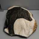 Rustic Cabin Throw Blankets, Farmhouse Country Antique Bear Moose Forest Vintage Wood Cozy Warm Bed Couch Blanket, Hunting Camping White Fleece Flannel Throws to Decorate The Room and Bedroom (50X60)