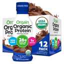 Orgain Organic Protein Shake, Grass Fed Dairy, Creamy Chocolate - 26g High Protein Whey Shake, Ready to Drink, Gluten Free, No Soy Ingredients, No Sugar Added, 14 Fl Oz (Pack of 12) (BB: January 4, 2026)
