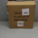 Benjia Extra Large Size Outdoor Christmas Ornaments, Oversized Huge Big Shatterproof Xmas Christmas Plastic Balls for Outside Lawn Yard Tree Hanging Decorations (4"/100mm, Red, 6 Packs)