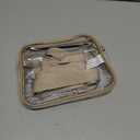 Busiuw Clear Bag for Stadium Events - Stadium Approved Small Mini Clear Purse, Men's Shoulder Bag for Sports Concerts