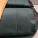 23" Round Velvet Storage Ottoman with Reversible Lid, Soft Padded Footrest and Hidden Storage, Large Upholstere Tray Top Ottoman Footstool for Living Room, Bedroom, Entryway, Bottle Green