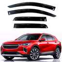 KPY Rain Guards Fit for 2021-2023 Buick Envision, Out-Channel Window Visors Vent Wind Deflectors 4PC, Car Accessories for 21-23 Envision