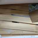 Solid Pine Wire Shelf Covers, 16" D x 29" L, Tool-Free Pantry Rack, 29" Length