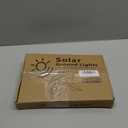 Pack of 12 Solar Ground Lights OutdoorWaterproof, Upgraded Solar Garden Lights with 4 Side Light, Stainless Steel Solar Powered Disc Landscape Light for Walkway Pathway Lawn Yard Patio Deck-Warm White