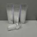 Hiasobre 50Pack 5oz Square Plastic Dessert Cups with Spoons, Reusable Clear Parfait Appetizer Cups, Mini Party Trifle Shooter Serving Cups, Dessert Shot Glasses for Tasting