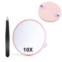 Jacent Dip & Dab 12X Magnification Cosmetic Mirror with Suction Cups, 5 Inch ...
