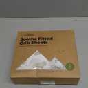 KeaBabies 2-Pack Organic Crib Sheets for Boys, Girls - 52x28 Fitted Crib Mattress Sheet Neutral, Breathable Jersey Cotton Cover for Baby Bed, Toddler Mattress, Soft & Cute Prints (KeaSafari)