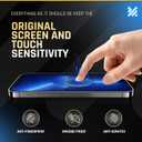 TEMPRTEK+ 2-Pack Screen Protector for iPhone 16e / iPhone 14 / iPhone 13 Pro/iPhone 13  9H Tempered Glass, Anti-Scratch, Anti-Fingerprint, Shatterproof, Clear, Bubble-Free, Easy Installation