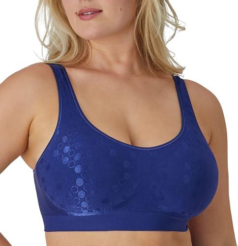 Bali Women's Comfort Revolution Wireless Bra, ComfortFlex Fit Full-Coverage Bra, DF3488