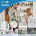 4 Gallon Biodegradable Bag, 180 Unscented Bathroom & Kitchen Garbage Bags - Tear & Leak Resistant, Green