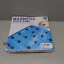 Magnet Game, Magnetic Games Chess, Board Games for Kids 6-8-12, Magnet Chess Kid Games, Family Board Games for Kid and Adults, Magnetic Game with 40 Pieces, Fun Birthday Gifts for Kids (Blue)