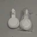 LUXEAR Suction Hooks Powerful Suction Cup Hooks Vacuum Suction Holder Heavy Duty Shower Suction Hooks Glass Door Window Christmas Wreath Hanger Waterproof Suction Hanger for Bathroom Kitchen-6Pack