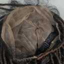 FAVE Soft Faux Locs Wig Synthetic Full Double Lace Dreadlock Wig Ombre Brown Braided Wigs for Black Women Dreads Wig for Women Natural Looking Part FreeNatural Color,280g