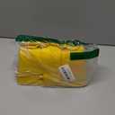 Ayliss Micro Mini Crossbody Handbag Women's Purse Clutch Cute Mini Trendy Bag Top Handle PU Leather Shoulder Bag (Yellow #2-1)