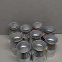 11 Pcs Farmhouse Metal Flower Vase Decor, 5.3 Inch Galvanized Milk Can Jug Vase with Twine Bow Rustic Flower Buckets for Centerpieces Floral Display Table Home Wedding Festival DIY Decorations