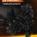 172902 172901 Front Struts Shocks for Nissan Altima, OCPTY Complete Strut Spring Assembly Shock Absorbers Fits 2013 2014 2015 2016 2017 for Nissan for Altima Quick Struts Amortiguadores-Set of 2