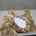 Luxury Home Linen 3 Piece Super Soft and Fluffy Microfiber Absorbent Solid Bathroom Rug Set with Rubber Backing Includes Non-Slip Bath Rug, Contour Mat, and Toilet Lid Cover (Taupe)