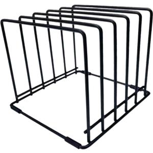 Cutting Board Organizer 5 Slots Holder Space Saving for Cabinet Sturdy Multipurpose Accessories Baking Trays Stand 19x20x16cm