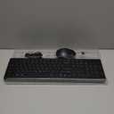 Backlit Large Print Wireless Keyboard and Mouse Combo, 2.4G Full Size Keyboards with Light Up Large Keys, Oversize Letters Keys Easy to See and Type, Quiet Keyboard Mouse for Windows, Laptop, PC (Black)