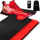 Lifepro Infrared Red Light Therapy for Body Blanket - Lessens Pain, and Enhances Recovery- Whole Body Care Mat with 3 Modes - Uses 660nm & 850nm Wavelengths