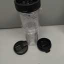 Blender Replacement Parts for Ninja, 24oz Ninja Blender Cups with To-Go Lids, 7 Fins Extractor Blade, Compatible with Nutri Ninja Auto iQ Blenders BL2012 BN801 BL480-30 BL640-30 BL642-30 NN100-30