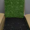 PROGOAL Artificial Grass Turf Tile Fake Grass Flooring Mat Interlocking Self-draining 12''x12'', 1.7'' Height (1.38in Grass) (B-Green-6)